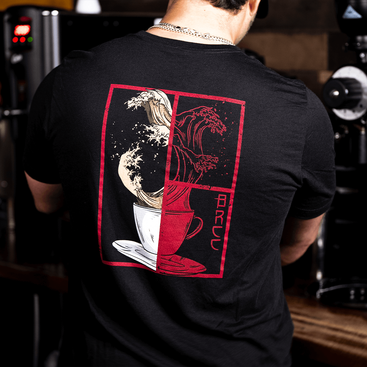 The Great Coffee Wave T-Shirt - Image 3
