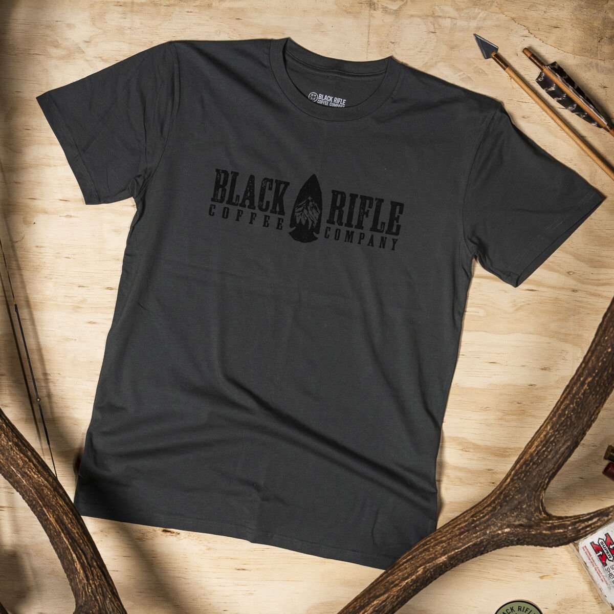 Arrowhead 2.0 T-Shirt, Charcoal - Image 2