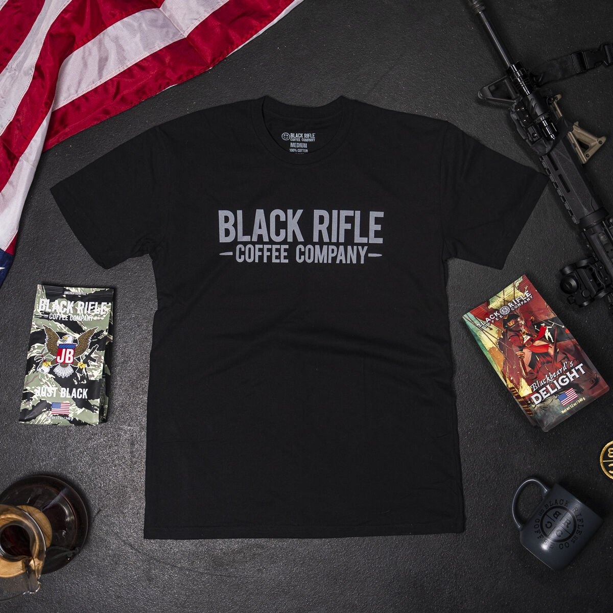 Vintage Logo T-Shirt, Black - Image 2