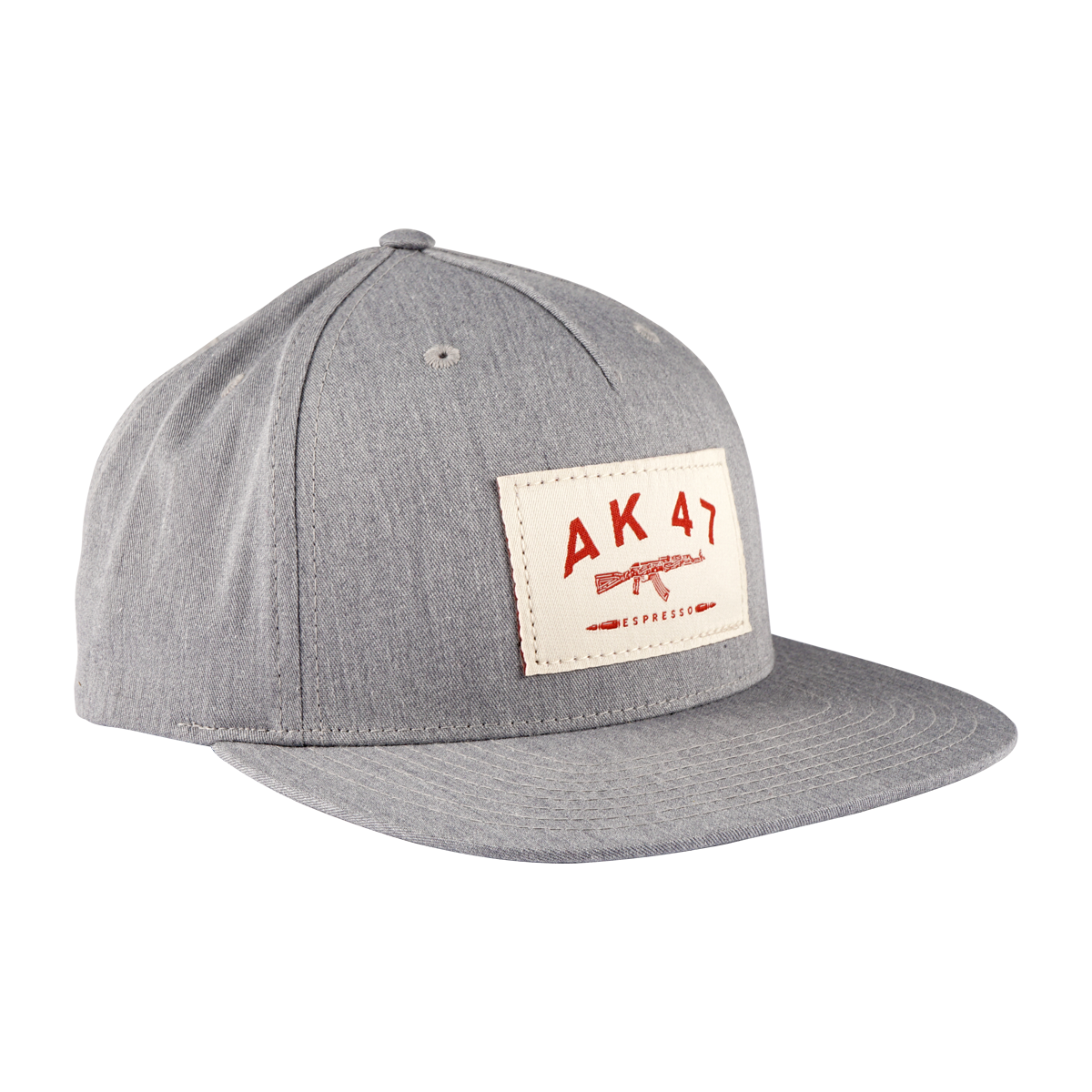 Ak-47 Espresso Snapback - Heather Gray