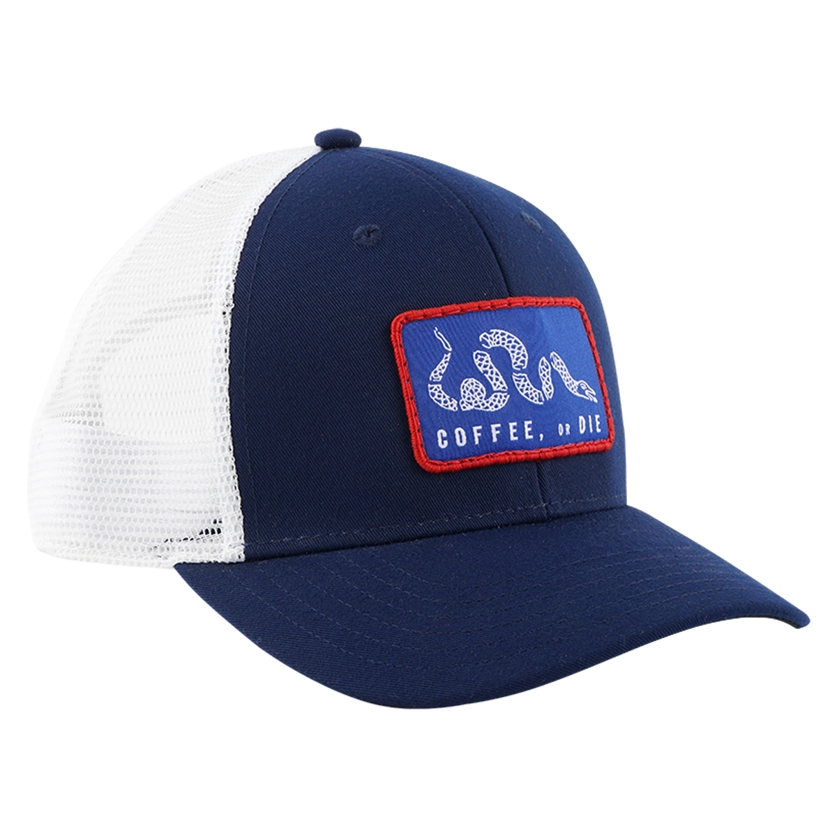 Coffee Or Die Trucker Hat