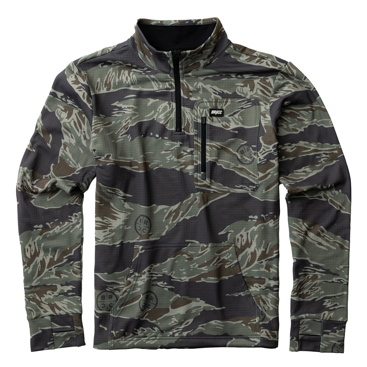 Grenade Waffle Fleece Quarter Zip Pullover