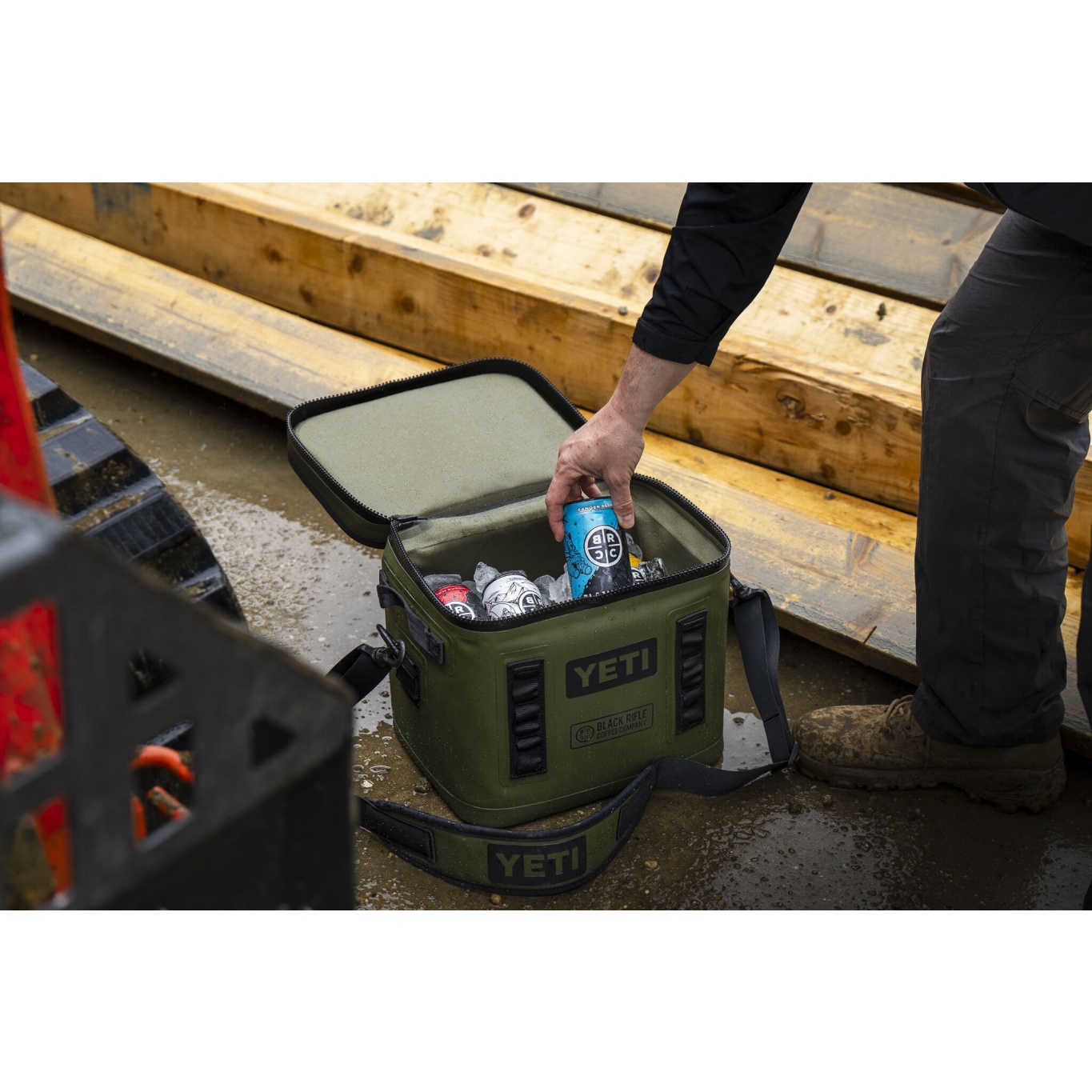 Brcc X Yeti Company Logo Hopper Flip 12 Soft Cooler - Image 4