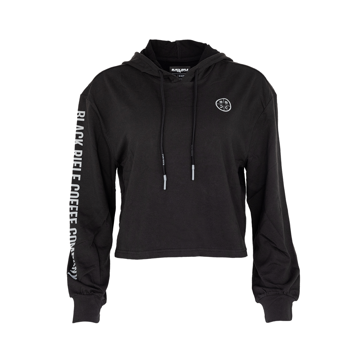 Women's Premium Reticle Crop Hoodie