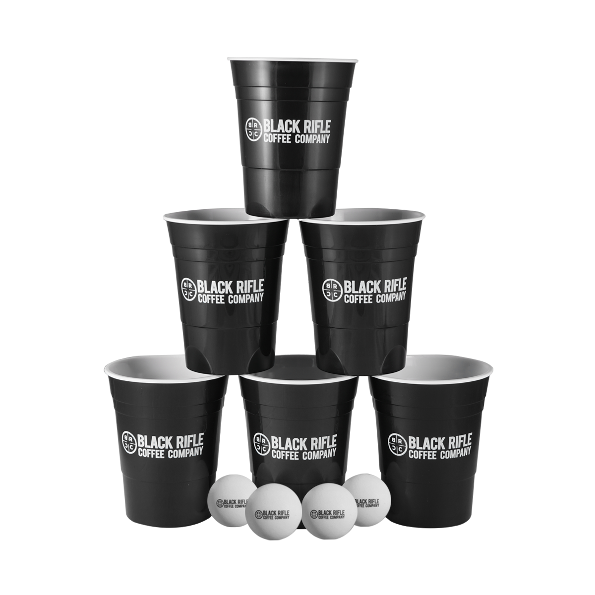 Saturday Night Special (6 Black Party Cups & 4 Ping Pong Balls)